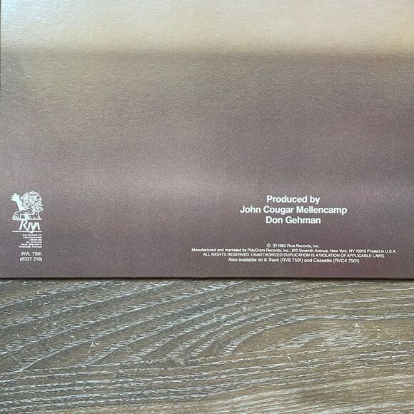 John Cougar Mellencamp Vinyl Record - Picture 4 of 10